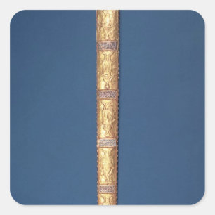 Kaiserliches Schwert der Heiligen Römischen Kaiser Quadratischer Aufkleber