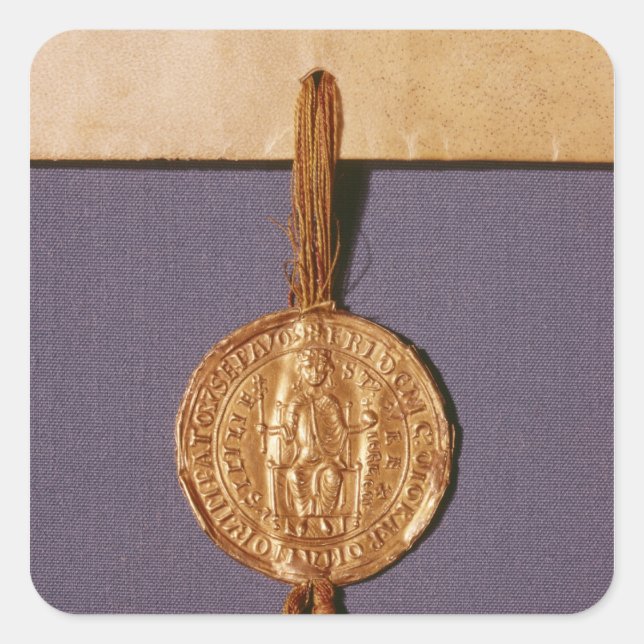 Kaiserliches Siegel Frederick II. aus dem Quadratischer Aufkleber (Vorderseite)