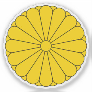 Kaiserliches Siegel Japans Aufkleber