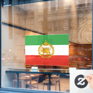 Kaiserliches Wappen der Pahlavi-Dynastie Iran Fensteraufkleber