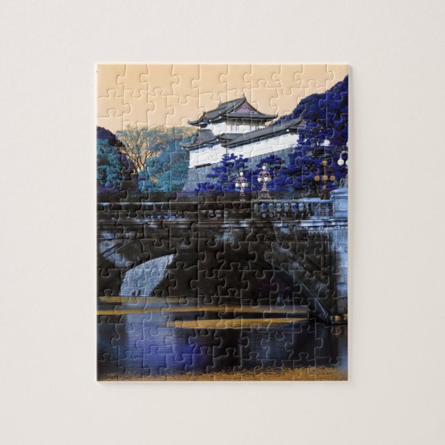Kaiserpalast in Tokyo, Japan Puzzle (Vertikal)