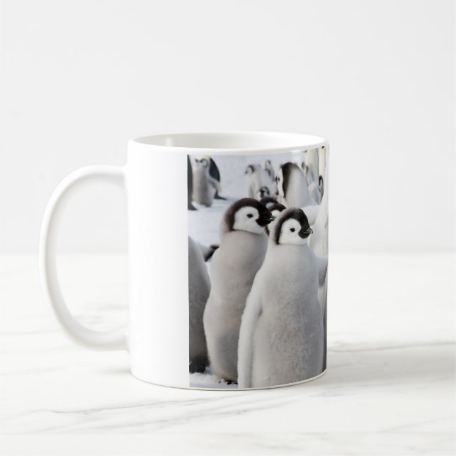 Kaiserpenguin-Küken-Tasse Tasse (Links)