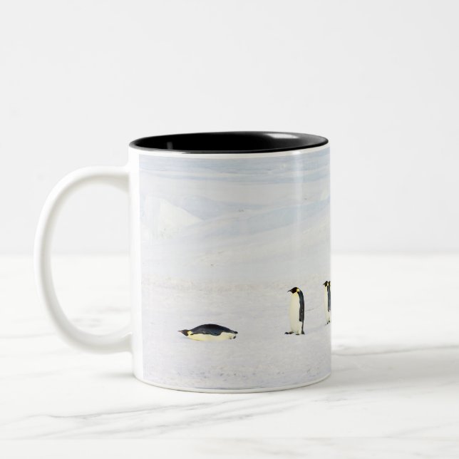 KaiserPenguins auf Eis - Tasse (Links)