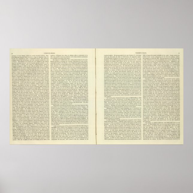 Kaiserreich Napoleon Bonaparte 1811 AD 4 Poster (Vorne)