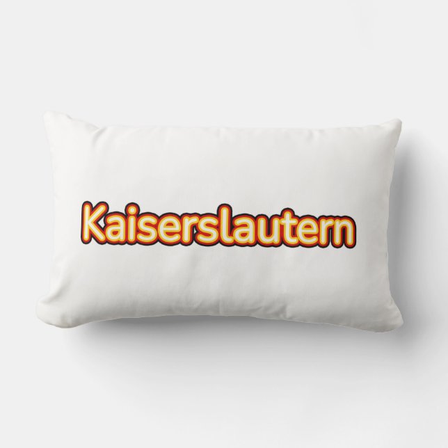 Kaiserslautern Deutschland-Deutschland Lendenkissen (Vorderseite)