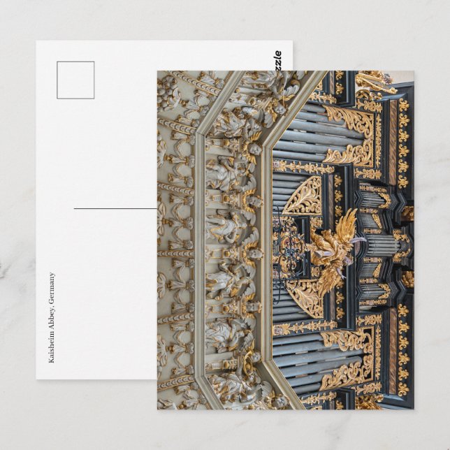 Kaisheim Kloster Puzzle Postkarte (Vorne/Hinten)
