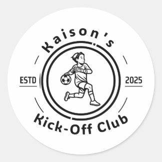 Kaisons Manchester Kick-Off Aufkleber
