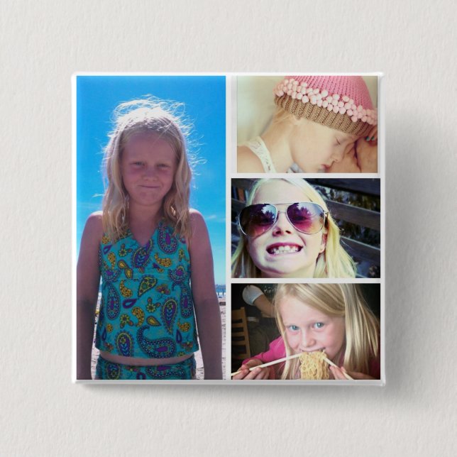 Kaitins Foto-Knopf Button (Vorderseite)