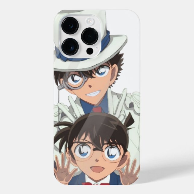 Kaito Kid vs Conan Phone Case iPhone Hülle (Rückseite)