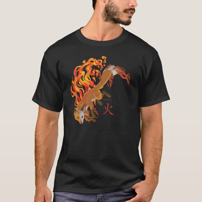 Kaius der Fox, Wächter des dunklen T - Shirt der (Vorderseite)
