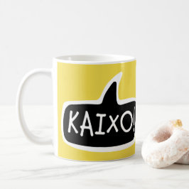 KAIXO! Baskenland Hallensprechblase Kaffeetasse
