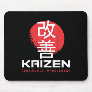 Kaizen Kontinuierliche Verbesserung Kai Zen Japani Mousepad