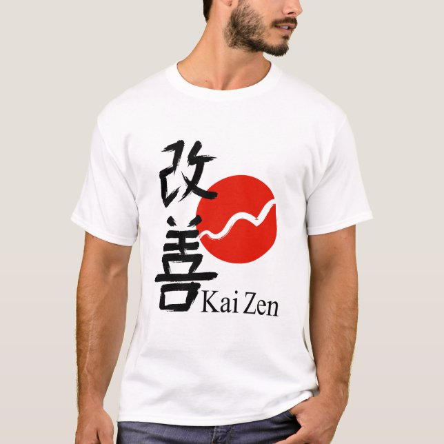 Kaizen – Small Steps, Big Change T-Shirt (Vorderseite)