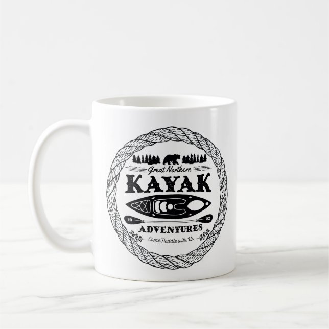 Kajak-Abenteuer Kaffeetasse (Links)