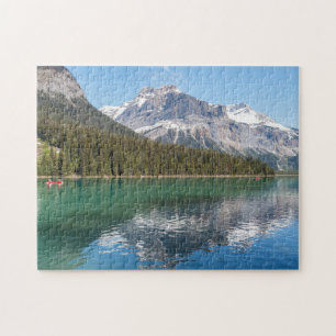 Kajak auf dem berühmten Emerald Lake - Yoho NP, Ka Puzzle