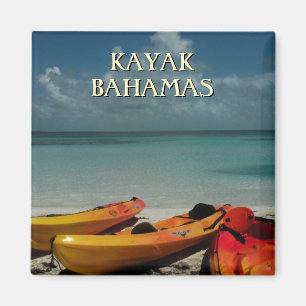 Kajak-Bahamas-Reise-Magnet Magnet