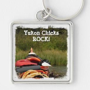 Kajak-Balance; Yukon-Küken FELSEN Schlüsselanhänger