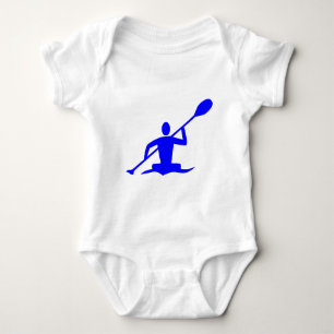 Kajak - Blau Baby Strampler
