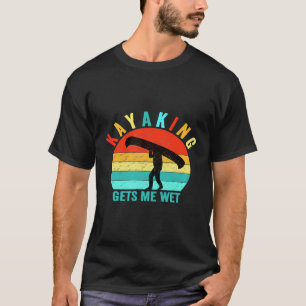 Kajak bringt mich nass witziger Vintager Retro-Son T-Shirt