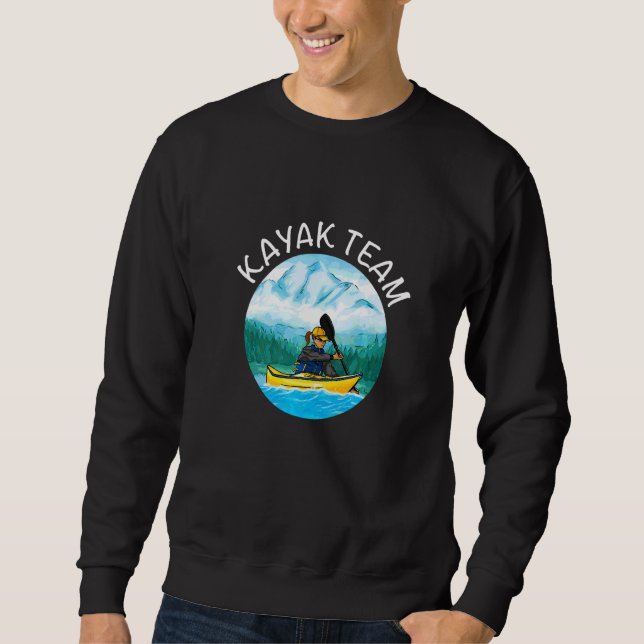 Kajak-Gruppen   Sweatshirt (Vorderseite)