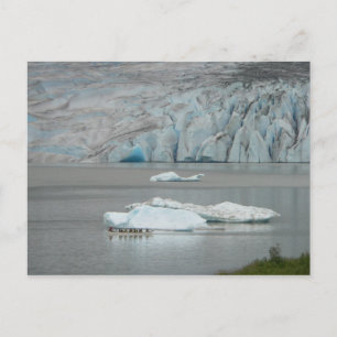 Kajak in Mendenhall Postcard Postkarte