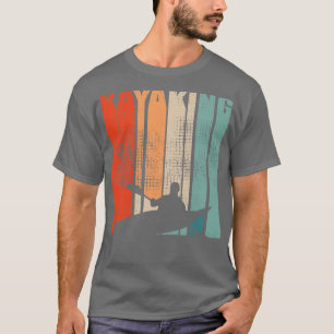 Kajak Kanufahren Retro 2 T-Shirt
