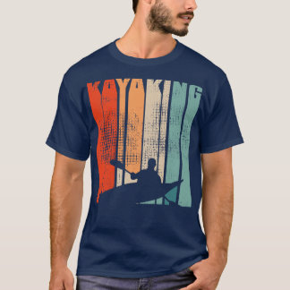 Kajak Kanufahrt Retro 3 T-Shirt