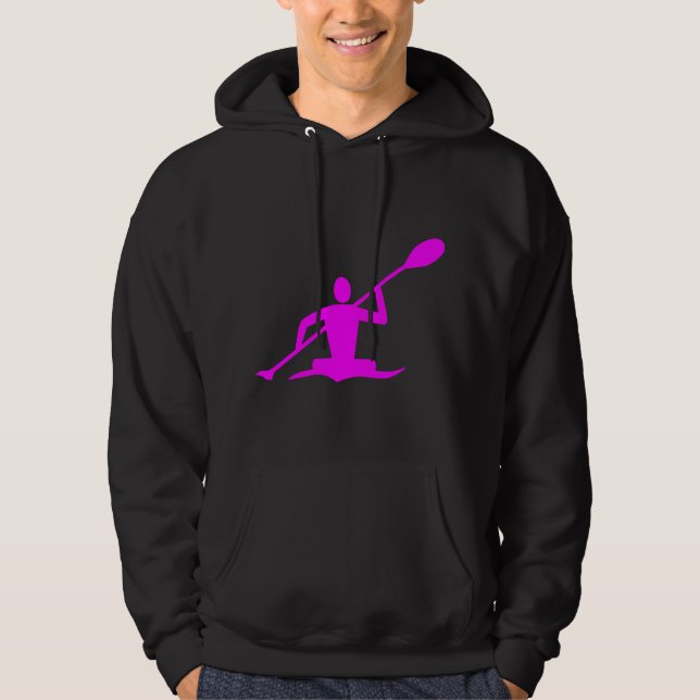 Kajak - Magenta Hoodie (Vorderseite)