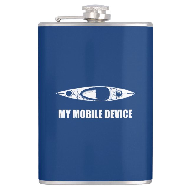 Kajak, mein mobiles Gerät Flachmann (Vorderseite)