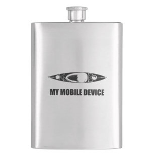 Kajak, mein mobiles Gerät Flachmann