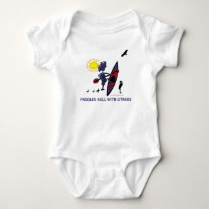 Kajak: Paddeln gut mit anderen Baby Bodysuit Strampler