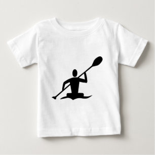 Kajak - Schwarz Baby T-shirt