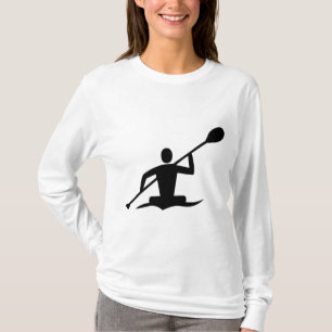 Kajak - Schwarz T-Shirt
