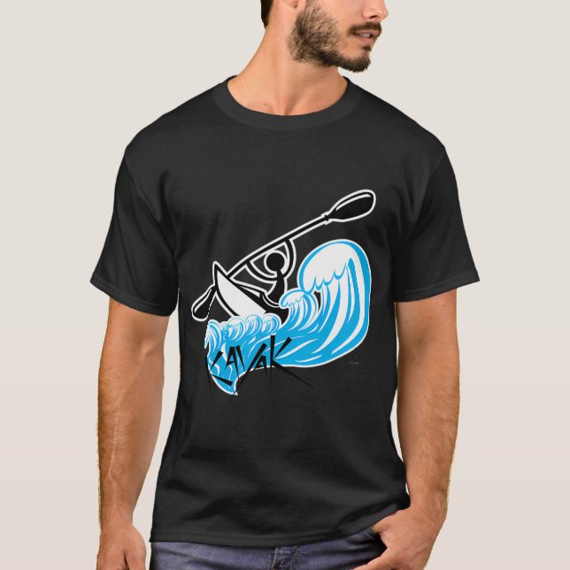 Kajak T-Shirt (Vorderseite)