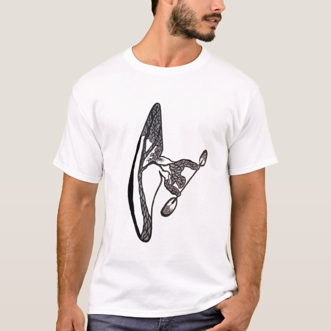 Kajakbaum T-Shirt (Vorderseite)