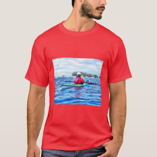 Kajakfahren auf den Baranof-Inseln in Alaska Overs T-Shirt