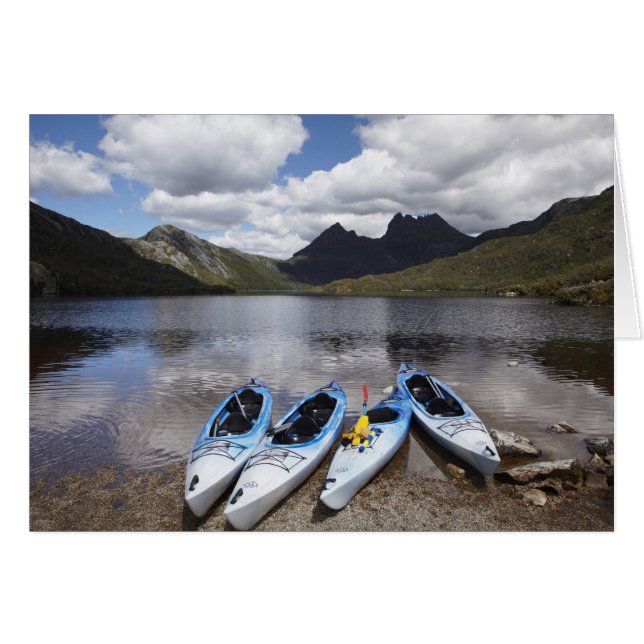 Kajaks, Cradle Mountain und Dove Lake, Cradle (Vorderseite (Horizontal))
