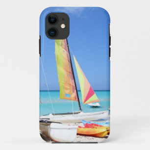 Kajaks, Katamaran und Kayaks kubanischer Strand Case-Mate iPhone Hülle