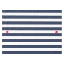 Kajana Strip und Personalisiert Red Monogram Tischdecke