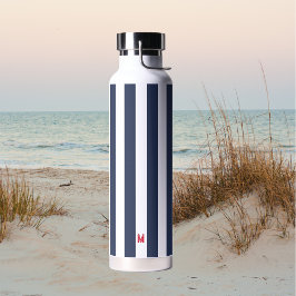 Kajana Strip und Personalisiert Red Monogram Trinkflasche