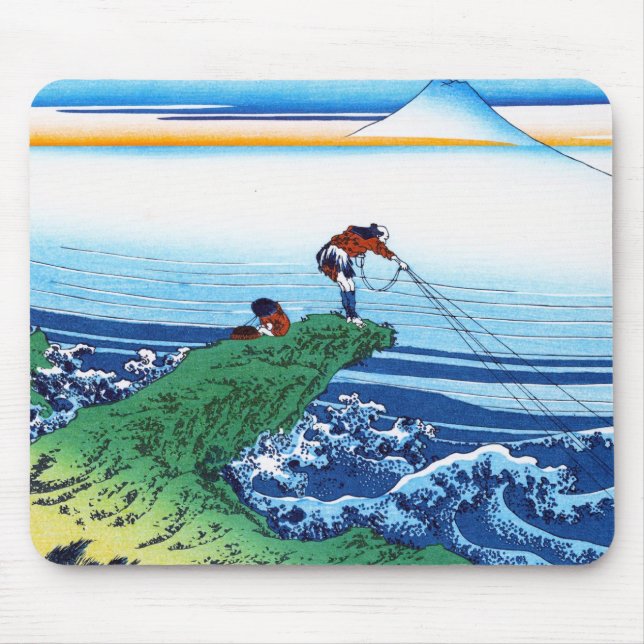 Kajikazawa in der Provinz Kai Hokusai Katsushika Mousepad (Vorne)