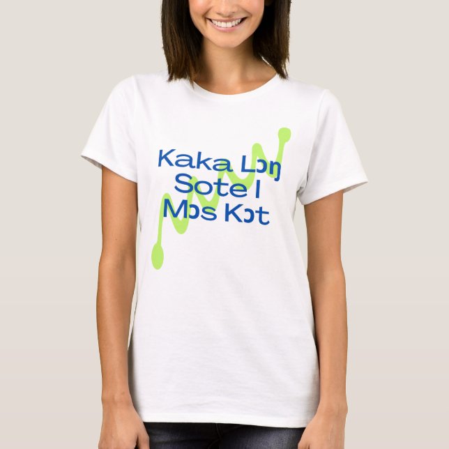 Kaka Lon Sote I Mos Kot T-Shirt (Vorderseite)