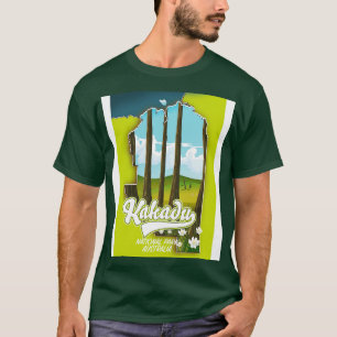 Kakadu Nationalpark Australien Karte T-Shirt