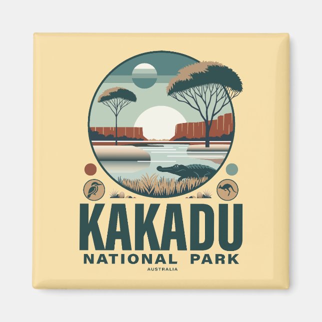 Kakadu Nationalpark Australien Magnet (Vorne)