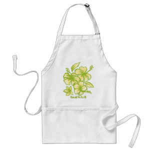 Kakahiaka Hibiskus Hawaiian Küchenchef-Schürze Schürze
