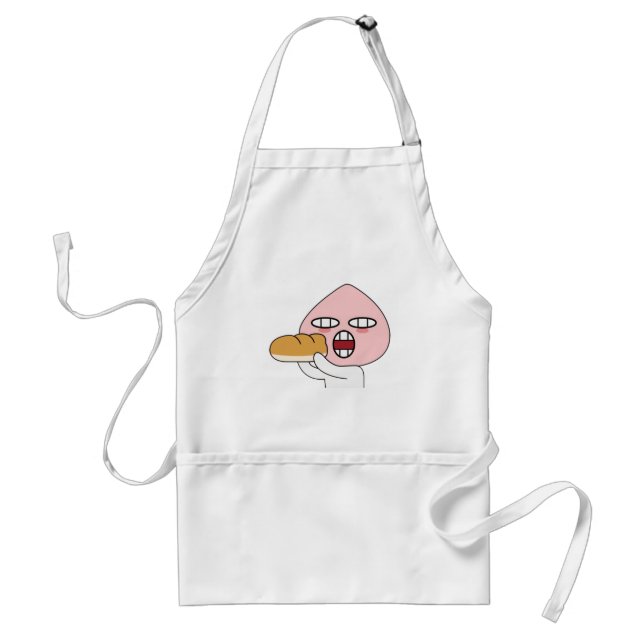 Kakao Emoticons - Charmante Apeach Edition Schürze (Vorne)