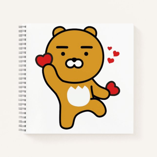 Kakao Friends Ryan Notizbuch (Vorderseite)