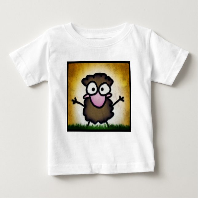 Kakao im Gras Baby T-shirt (Vorderseite)