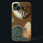 Kakao-Muschel Case-Mate iPhone Hülle<br><div class="desc">Holen Sie sich dieses einzigartige stonengewaschene rote und blaue Muschelbild von Conch auf Ihrem nächsten Produkt. Dieser phantastische Kakaohintergrund dieser beiden einzigartigen Muscheln. Nimm den Strand mit,  wohin du auch gehst.</div>