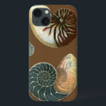 Kakao-Muschel Case-Mate iPhone Hülle<br><div class="desc">Holen Sie sich dieses einzigartige stonengewaschene rote und blaue Muschelbild von Conch auf Ihrem nächsten Produkt. Dieser phantastische Kakaohintergrund dieser beiden einzigartigen Muscheln. Nimm den Strand mit,  wohin du auch gehst.</div>